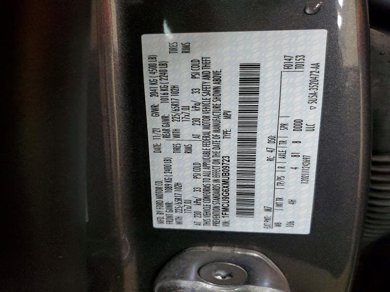 2021 FORD ESCAPE SE SE 13