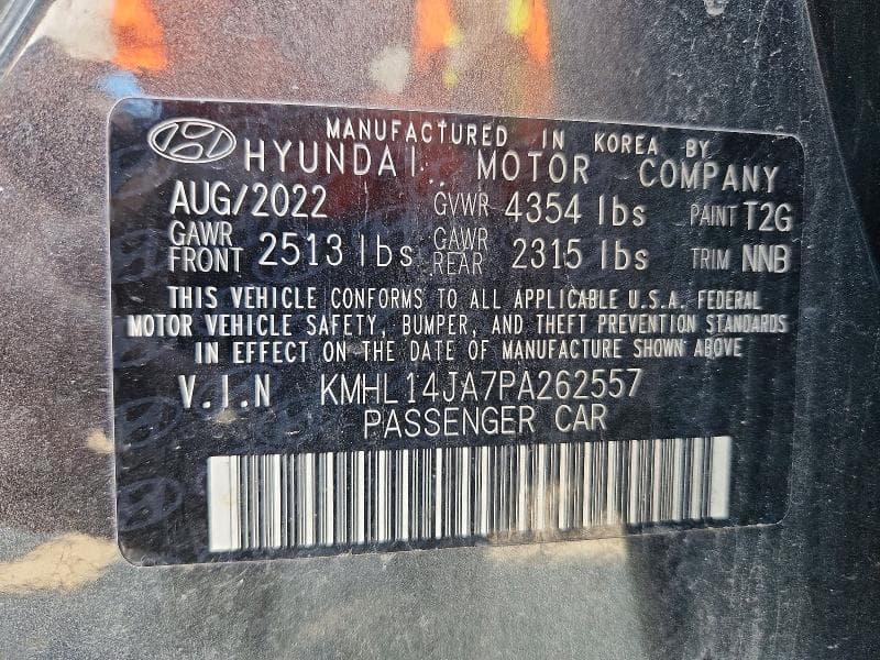 2023 HYUNDAI SONATA SEL 13