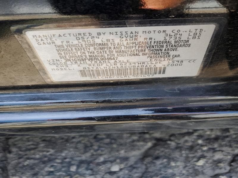 2024 NISSAN VERSA SR SR 12