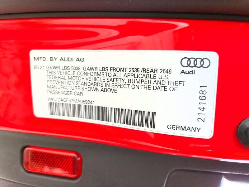 2021 AUDI A5 PREMIUM 45 12