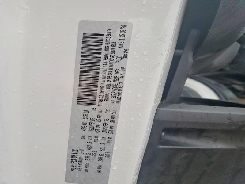 2018 RAM PROMASTER 3500 3500 HIGH 13