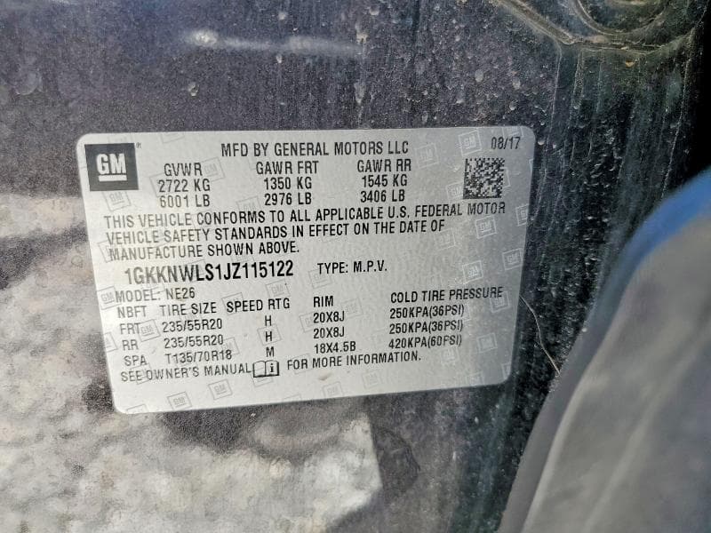 2018 GMC ACADIA SLT-2 SLT-2 14