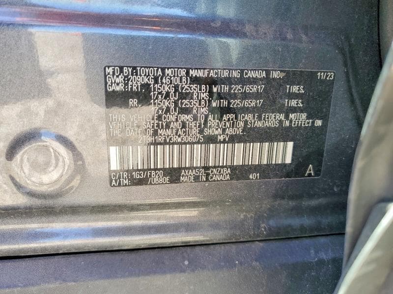 2024 TOYOTA RAV4 LE 12