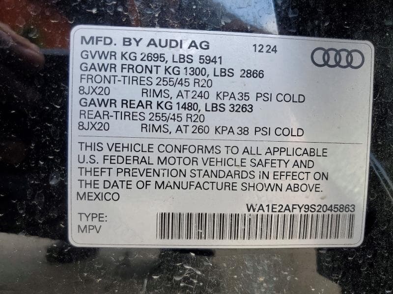 2025 AUDI Q5 E PREMIUM PLUS 55 14