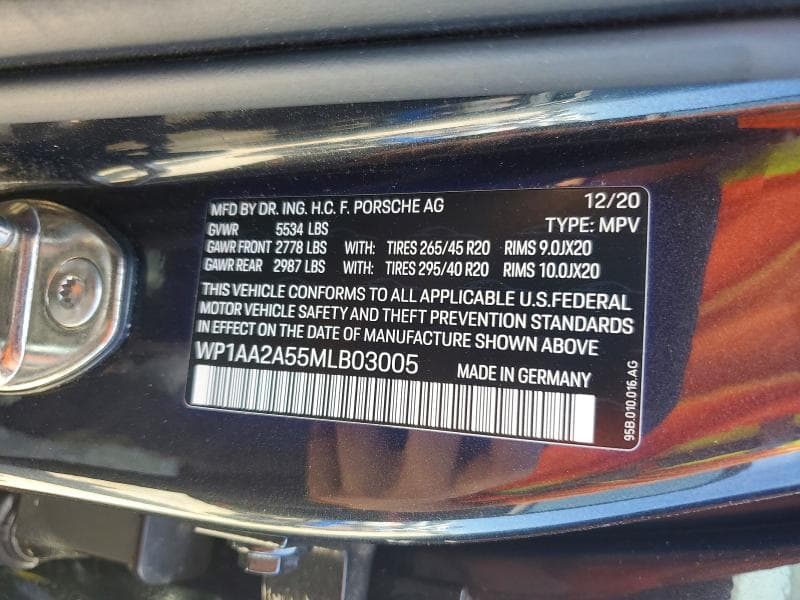 2021 PORSCHE MACAN 14