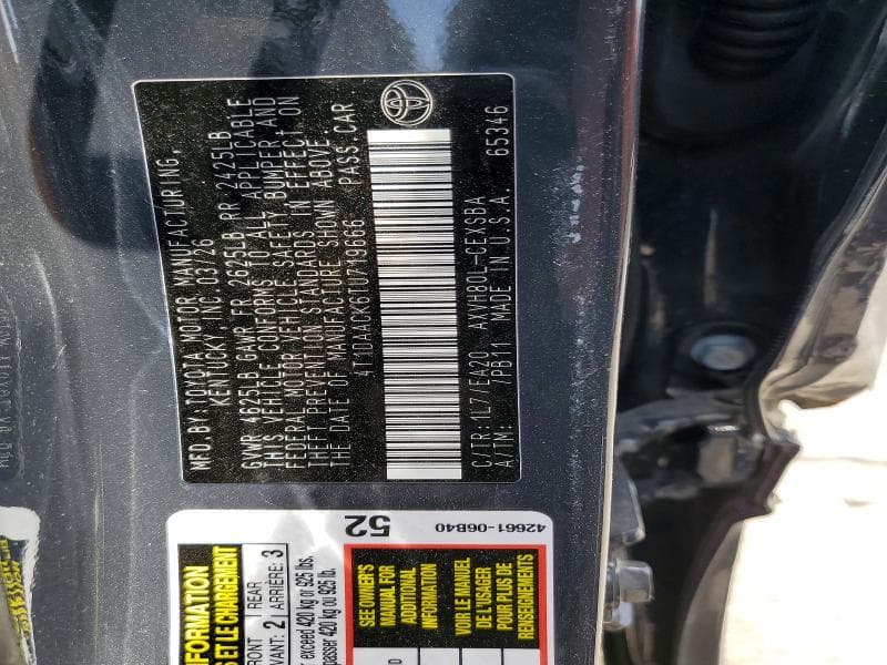 2026 TOYOTA CAMRY SE 13