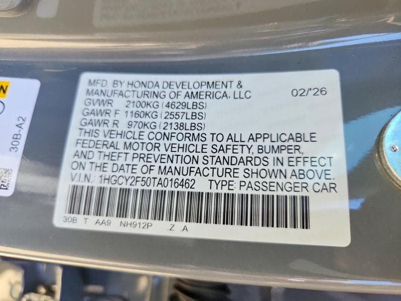 2026 HONDA ACCORD HYBRID SPORT 13