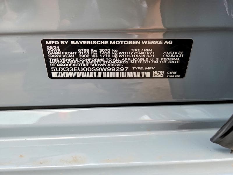 2025 BMW X5 M60I M60I 13