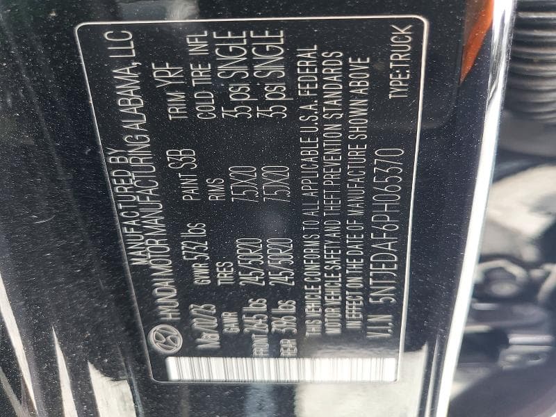 2023 HYUNDAI SANTA CRUZ LIMITED 14