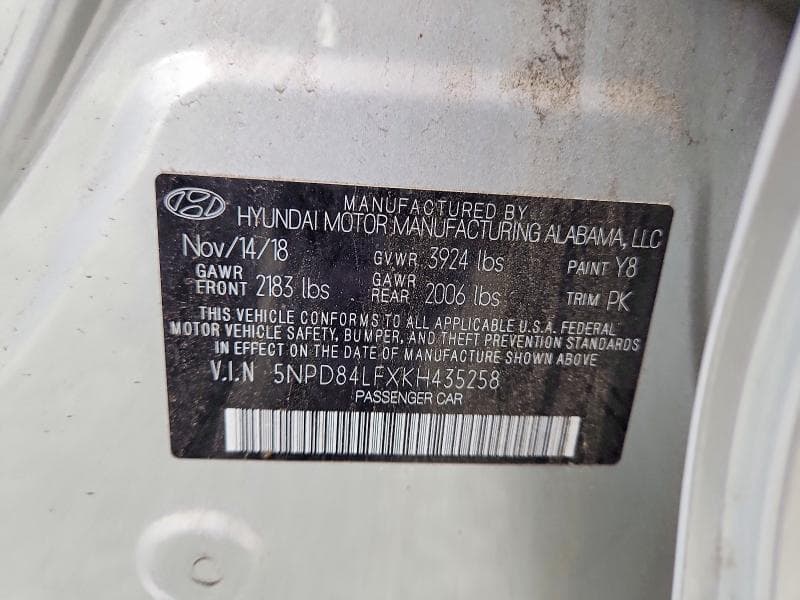 2019 HYUNDAI ELANTRA SEL 13