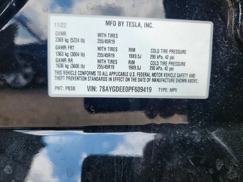 2023 TESLA MODEL Y 13