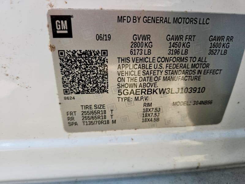 2020 BUICK ENCLAVE ESSENCE ESSENCE 13