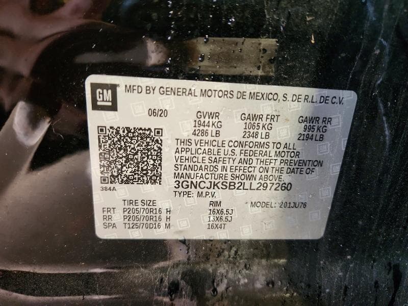2020 CHEVROLET TRAX LS 13