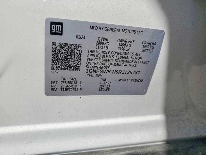 2024 CHEVROLET TRAVERSE LIMITED LT 13