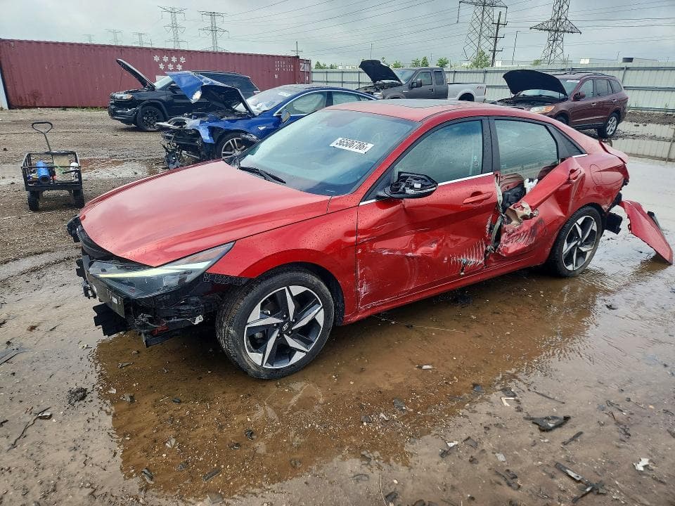 2021 HYUNDAI ELANTRA LIMITED - 1