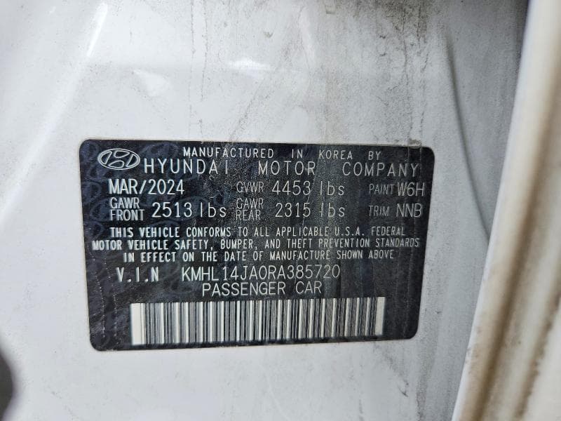 2024 HYUNDAI SONATA SEL 13