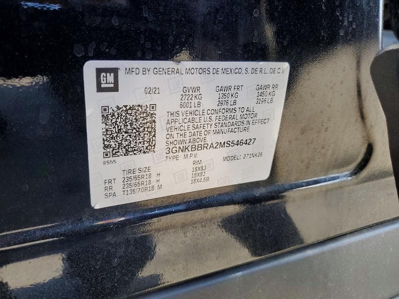 2021 CHEVROLET BLAZER 1LT 14