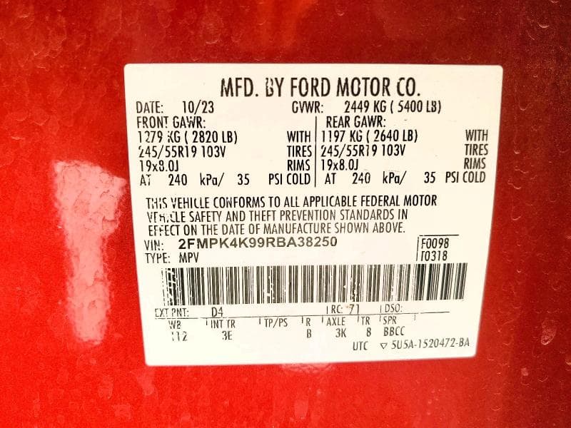 2024 FORD EDGE TITANIUM 12