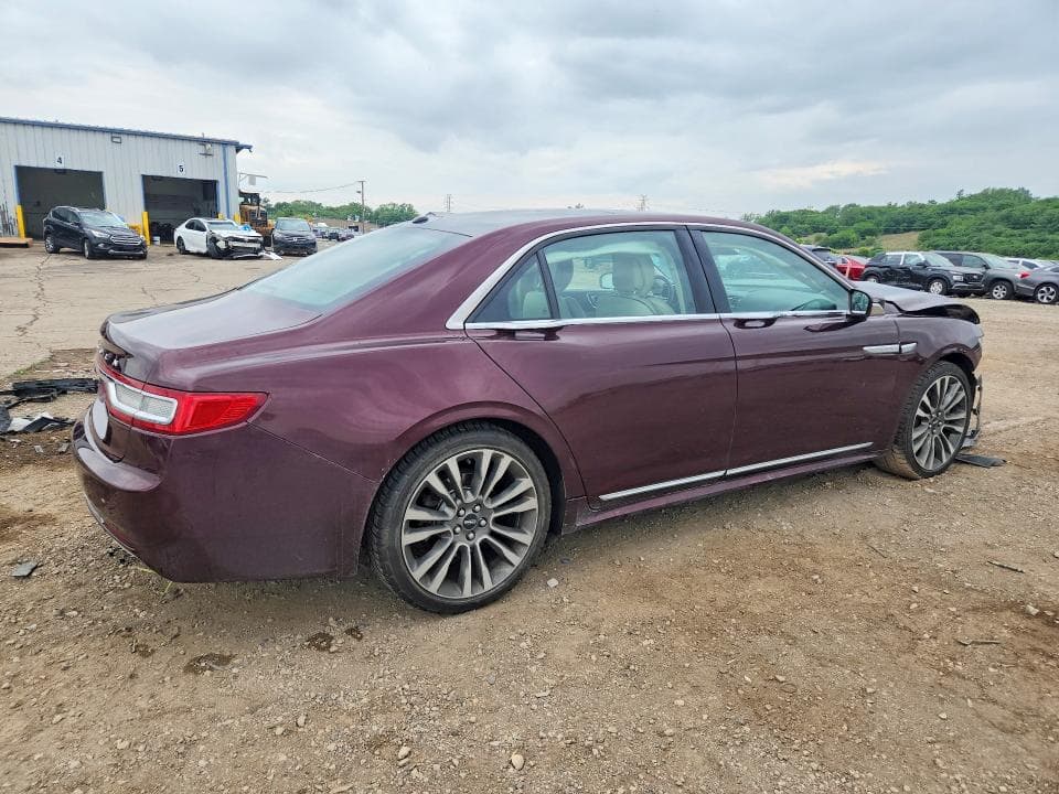 2017 LINCOLN CONTINENTAL SELECT SELECT 3