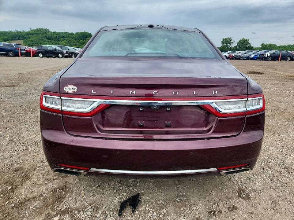 2017 LINCOLN CONTINENTAL SELECT SELECT 6