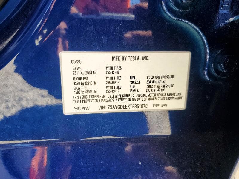 2026 TESLA MODEL Y 14