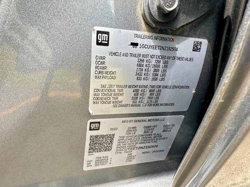 2022 CHEVROLET SILVERADO LTD K1500 RST K1500 RST 10