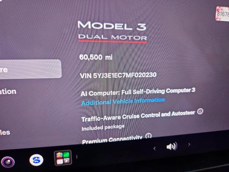 2021 TESLA MODEL 3 9