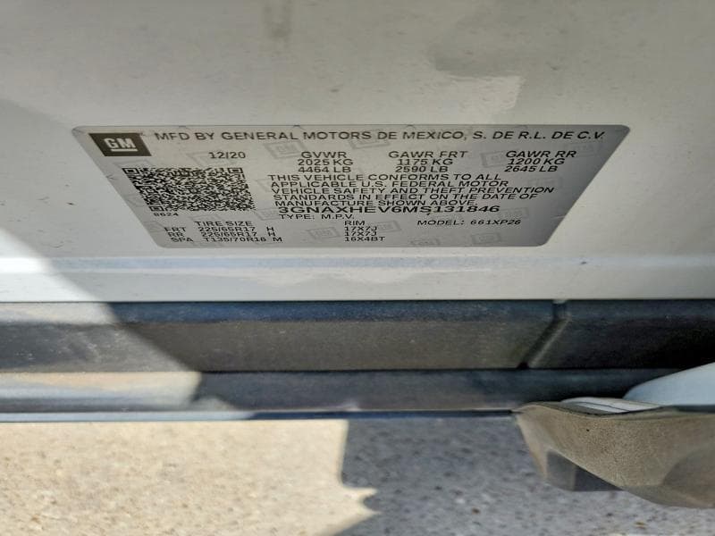 2021 CHEVROLET EQUINOX LS 13