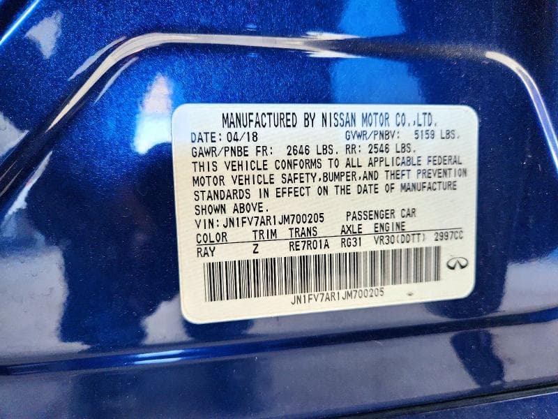 2018 INFINITI Q50 RED SPORT 400 12