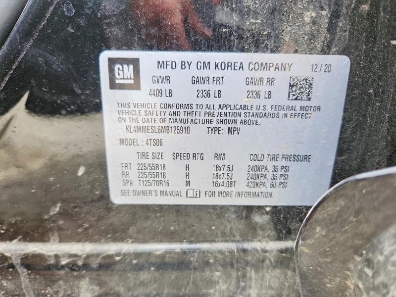 2021 BUICK ENCORE GX SELECT 13