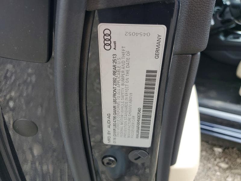 2017 AUDI A4 12