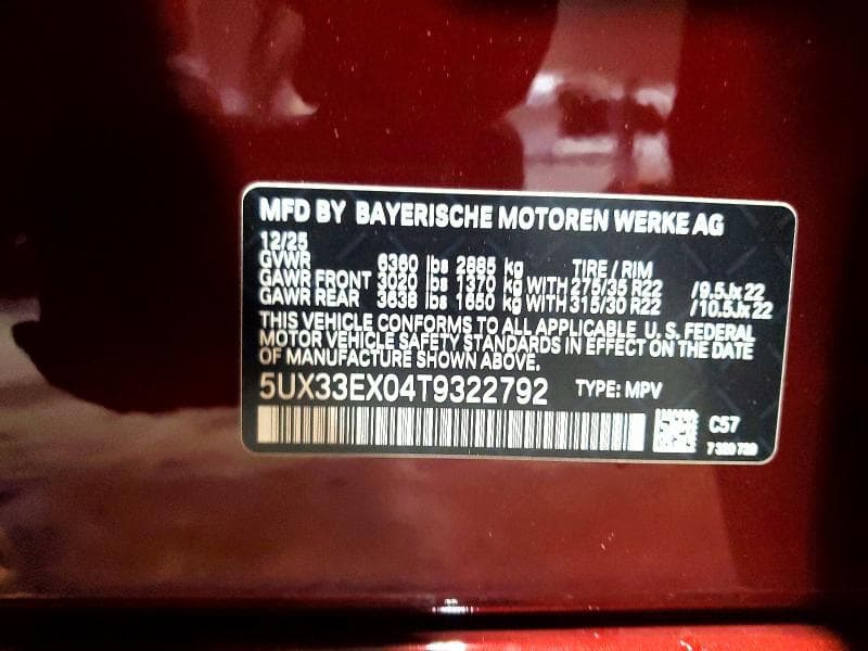2026 BMW X6 XDRIVE40I 14