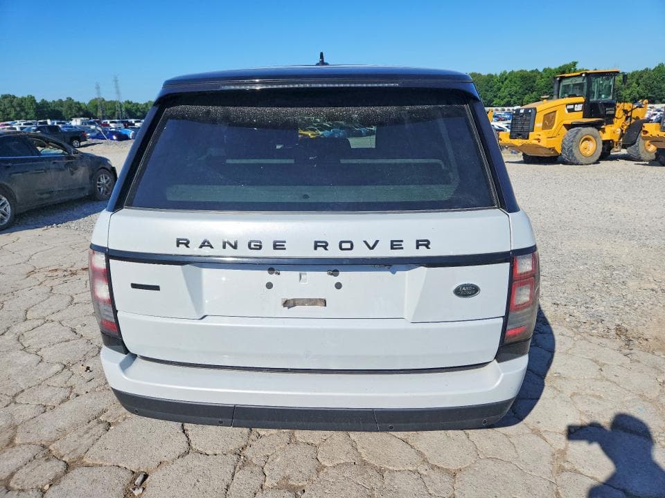 2016 LAND ROVER RANGE ROVER SUPERCHARGED SUPERCHARGED 6