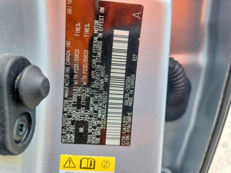 2018 LEXUS RX 350 BASE 13