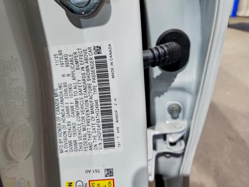 2026 HONDA CIVIC SPORT/SPORT TOURING SPORT/SPORT TOURING 13