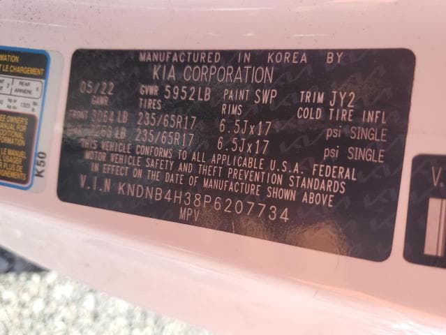 2023 KIA CARNIVAL LX 13
