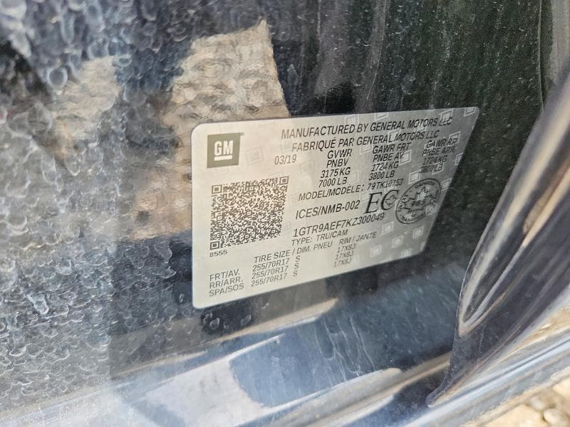 2019 GMC SIERRA K1500 13