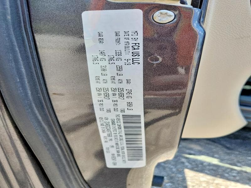 2019 DODGE GRAND CARAVAN SXT 14