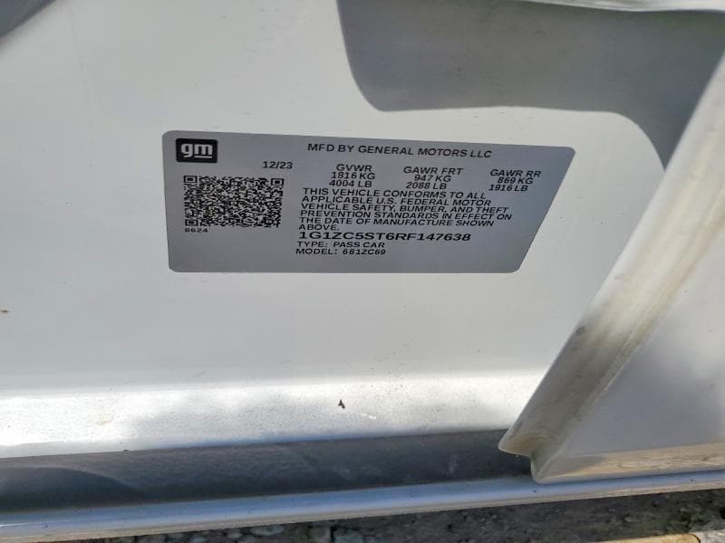 2024 CHEVROLET MALIBU LS 12