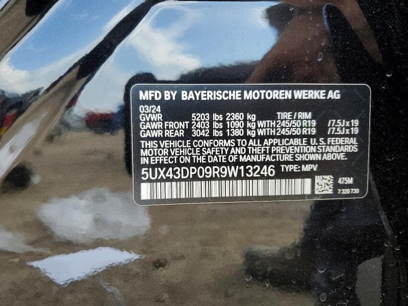 2024 BMW X3 SDRIVE30I SDRIVE30I 13