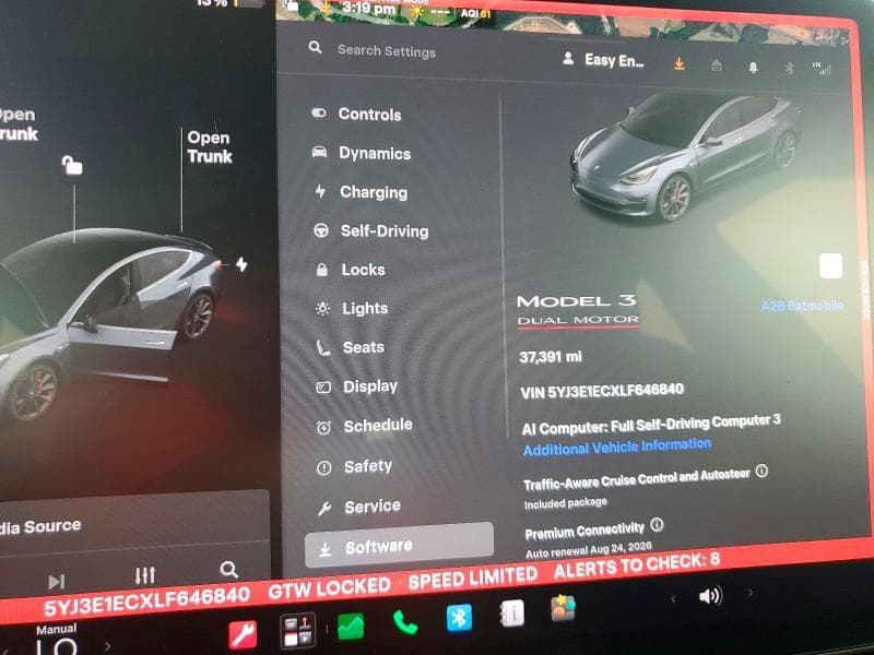 2020 TESLA MODEL 3 9