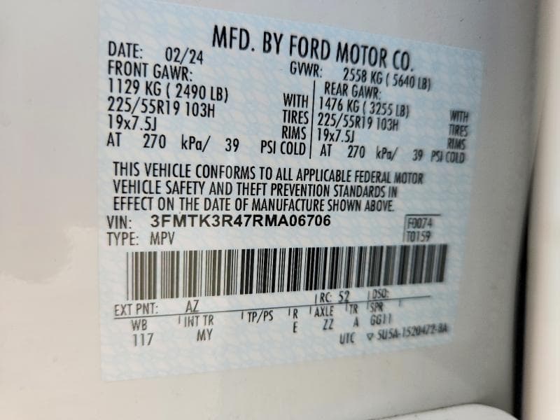 2024 FORD MUSTANG MACH-E PREMIUM PREMIUM 13