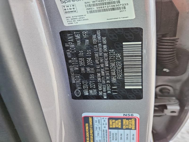 2021 HYUNDAI ELANTRA SEL 13