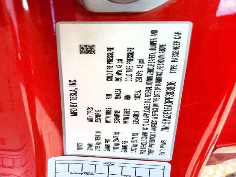 2023 TESLA MODEL 3 13