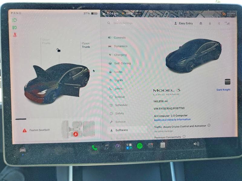 2018 TESLA MODEL 3 9