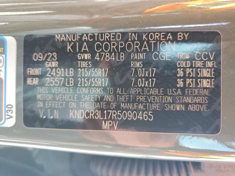 2024 KIA NIRO WIND 13