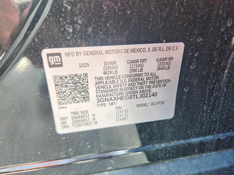2026 CHEVROLET EQUINOX LT 14