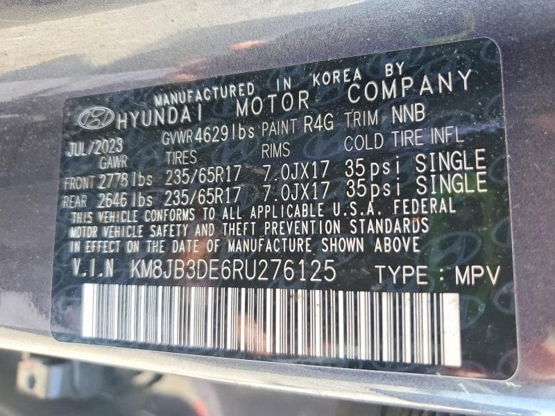 2024 HYUNDAI TUCSON SEL 13
