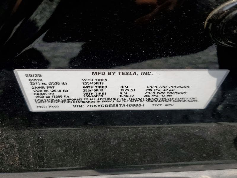 2026 TESLA MODEL Y 13