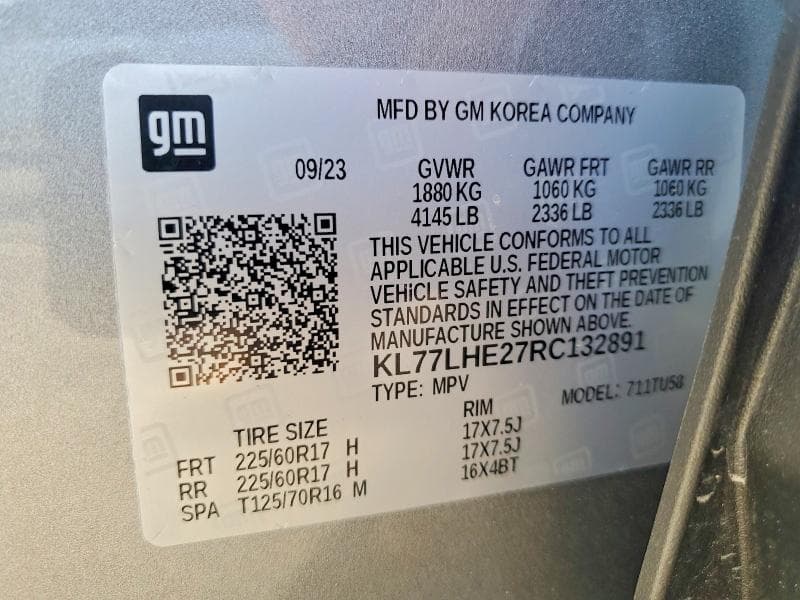 2024 CHEVROLET TRAX 1LT 1LT 14